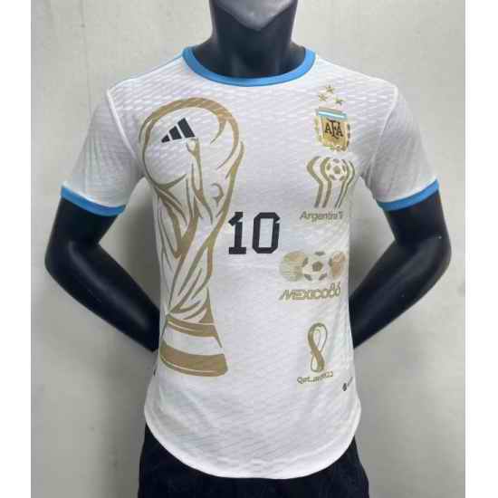 Argentina Thailand Soccer Jersey 607